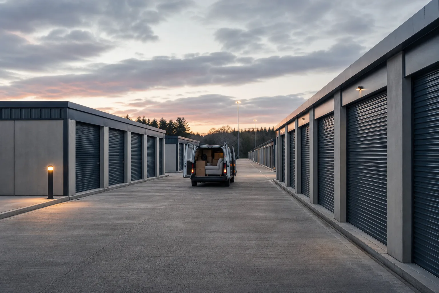 Drive-up parks property