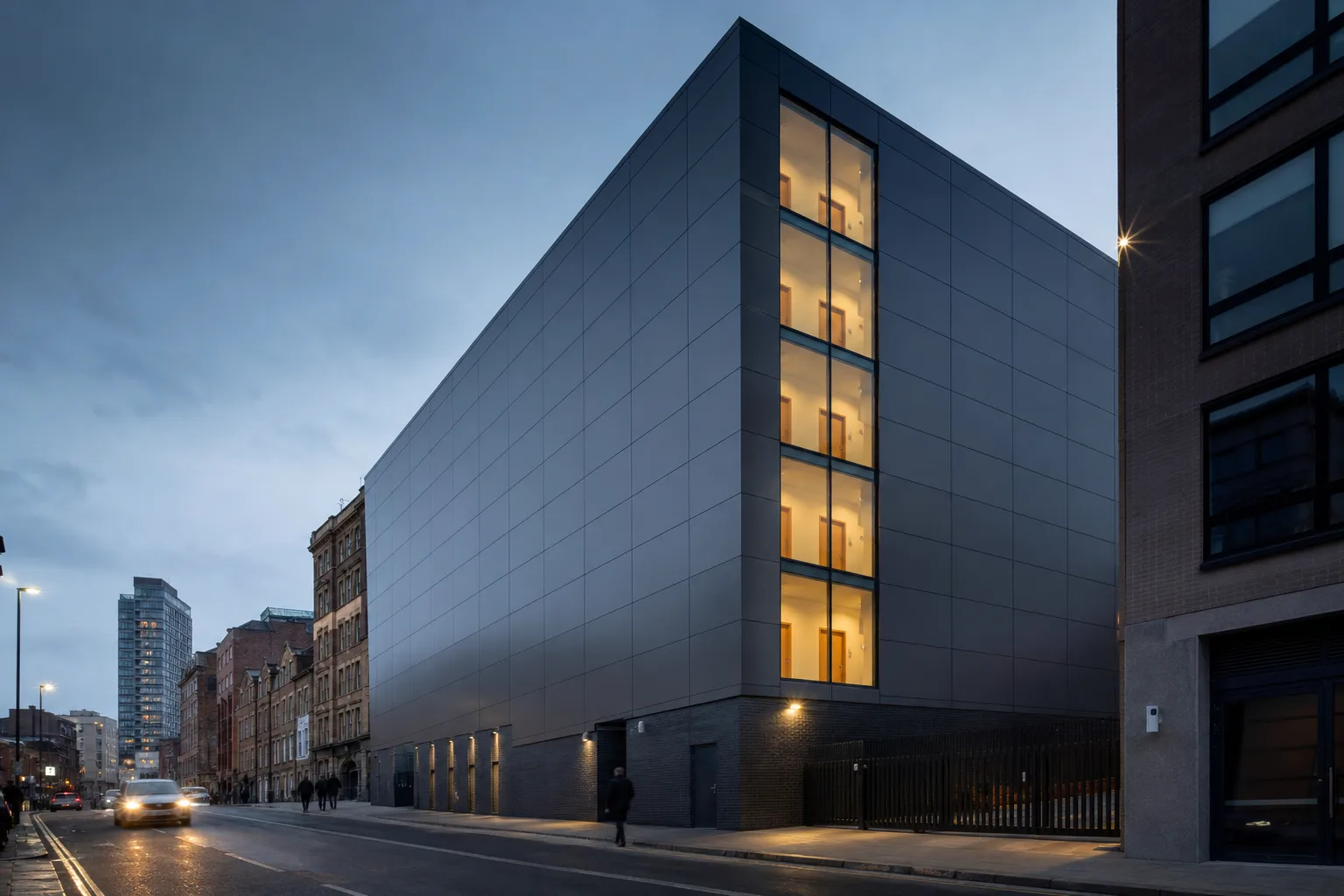 Multi-storey urban property